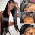 VIPbeauty 13x6 Lace Front Wigs Pre Plucked Straight Full Lace Human Hair Wigs