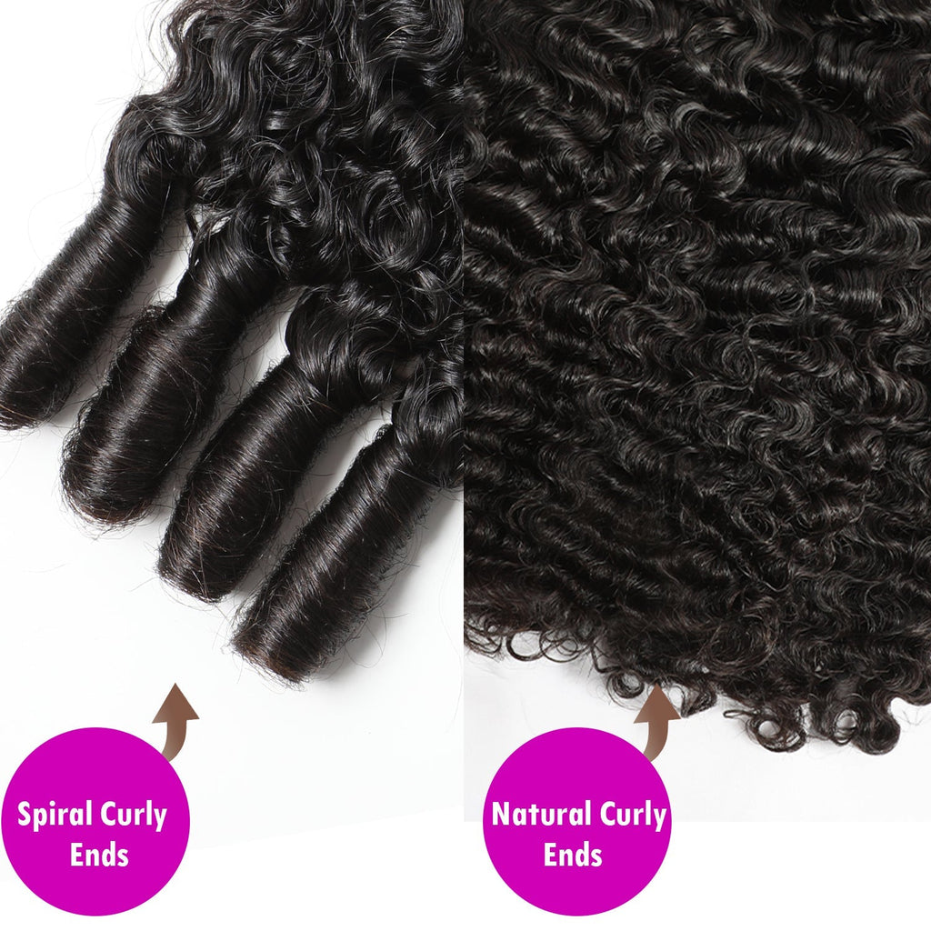 VIPbeauty Burmese Curly Bundles Human Hair Unprocessed Virgin Hair Bundles Deals