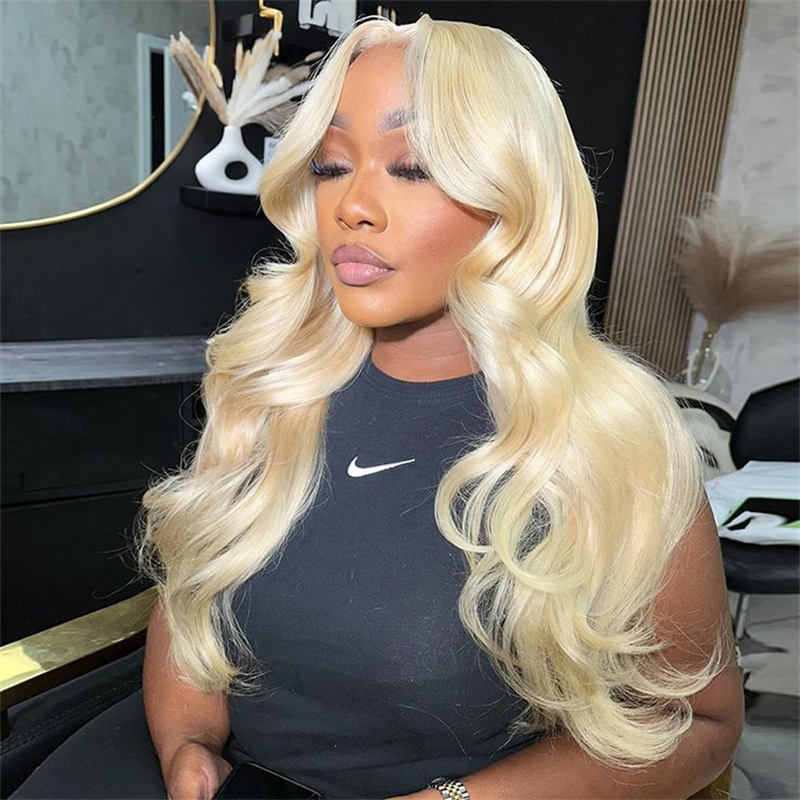VIPbeauty Outlet Deal 613 Blonde 13x4 Lace Frontal Human Hair Wigs 180%