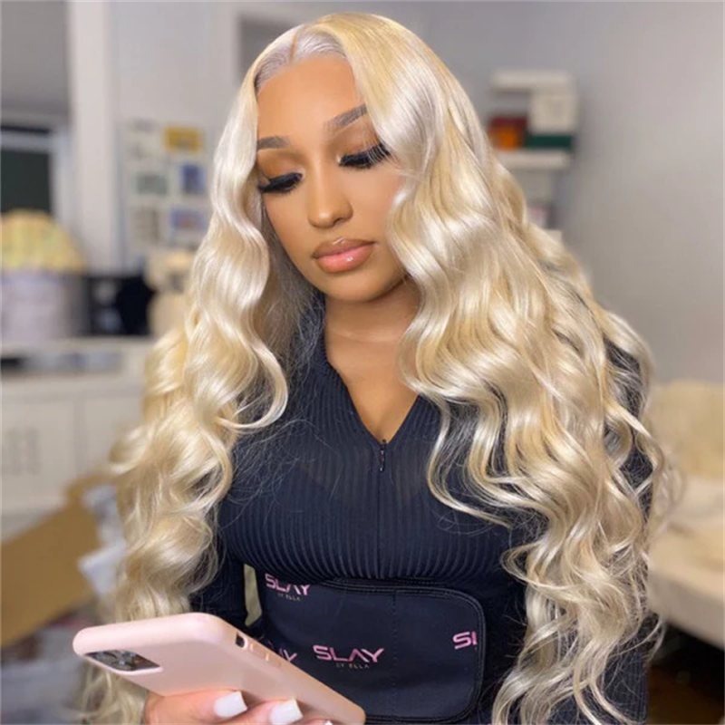 VIPbeauty Outlet Deal 613 Blonde 13x6 Lace Frontal Human Hair Wigs 180%