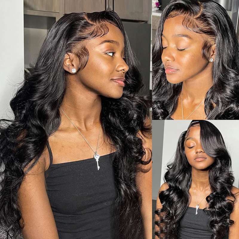 VIPbeauty Body Wave 13x6 Lace Frontal Wig Body Wave Affordable Human Hair Wigs For Women