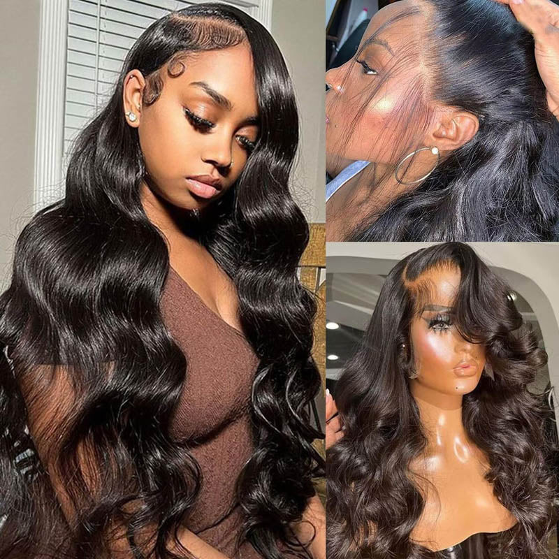 VIPbeauty Body Wave 13x6 Lace Frontal Wig Body Wave Affordable Human Hair Wigs For Women