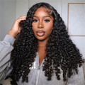 VIPbeauty Burmese Curly HD Lace Human Hair Wigs 13x4 13x6 Full Lace Wigs 180%