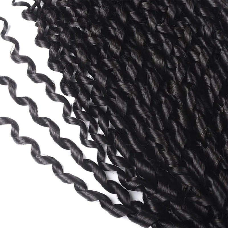 VIPbeauty Pixie Curly Human Hair Bundles Brazilian Virgin Hair Extensions