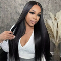 VIPbeauty 13x6 Full Lace Wigs Straight Hair Skinlike HD Lace 5x5 Glueless Human Hair Wigs