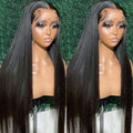 VIPbeauty Straight Lace Front Wigs 13x4 Transparent Human Hair Wig for Black Women