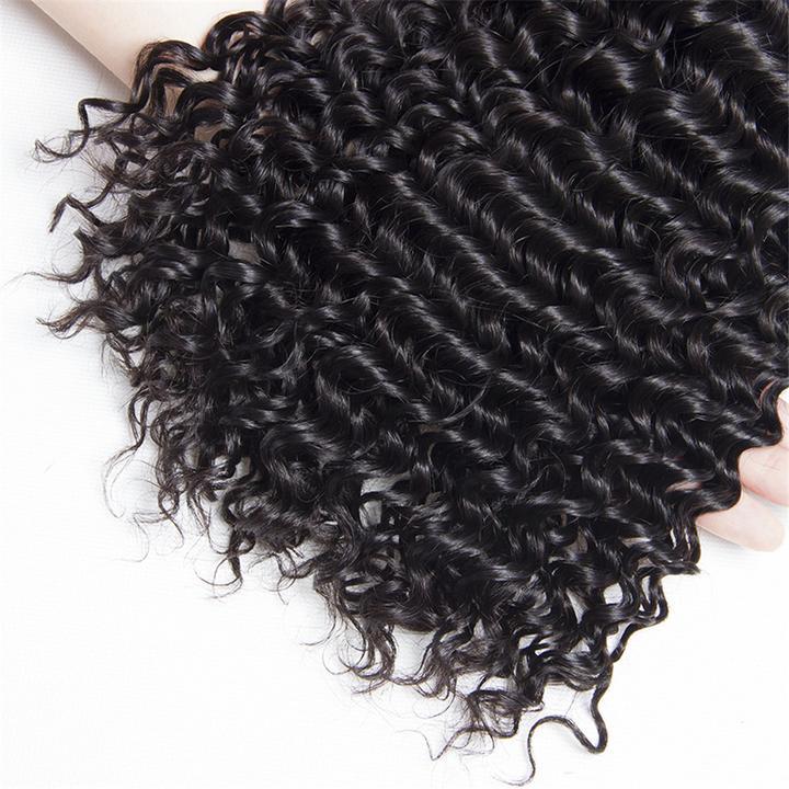 3 Bundles Malaysian Hair Curly Weave Human Hair Extensions
