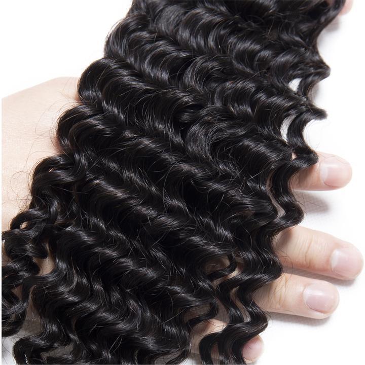 3 Bundles Malaysian Hair Curly Weave Human Hair Extensions