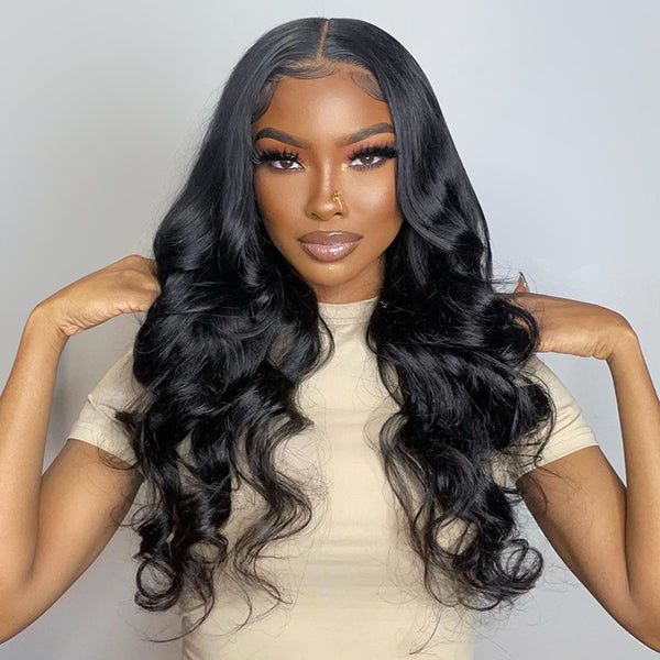 VIPBeauty 13x6 HD Full Lace Frontal Wig Body Wave 13x4 Invisible HD Lace Human Hair Wigs